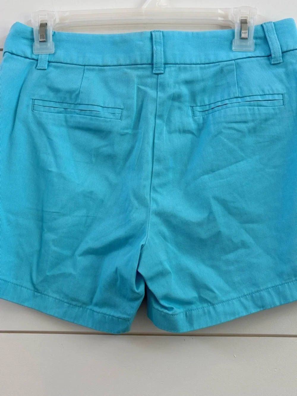 J. Crew Aqua Tailored Cotton Bermuda Shorts